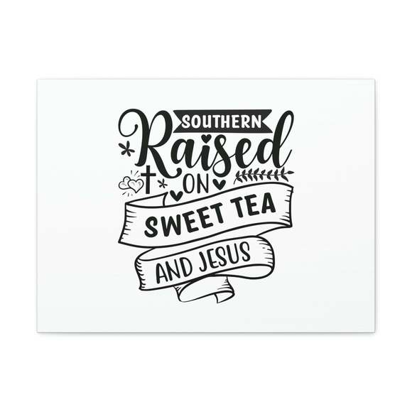 Scripture Sign Sweet Tea And Jesus John 10:11 Christian Wall Art Bible Verse Pr